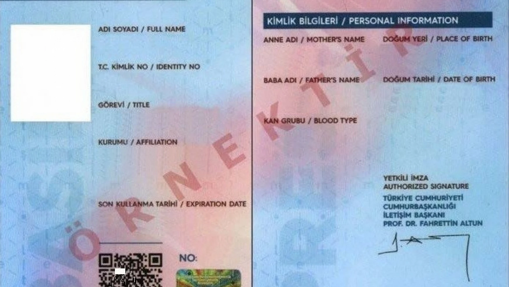 Bas N Kartlar Resmi Kimlik Kart Olarak Kullan Labilecek