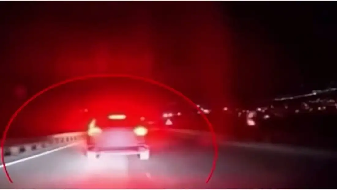 'Trafik güvenliğini hiçe sayan asfalt zorbası yakalandı'