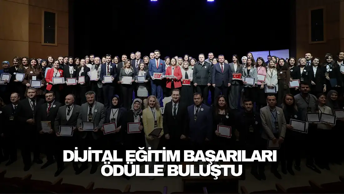 Bartın’da Dijital Eğitim Başarıları Ödülle Buluştu