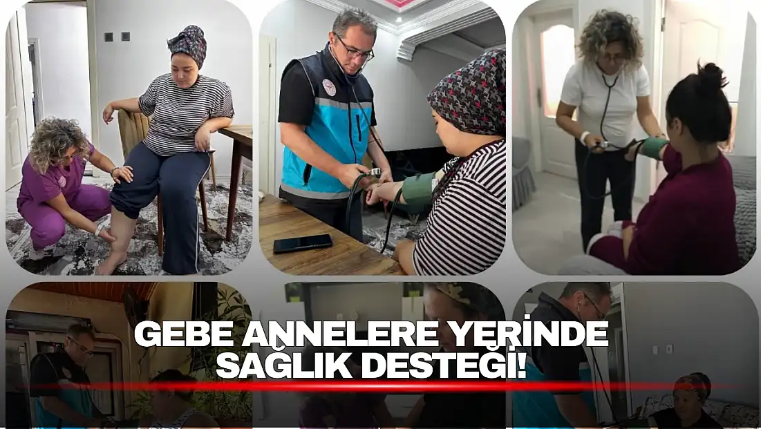 Bartın’da Gebe Anneler Tek Tek Ziyaret Ediliyor