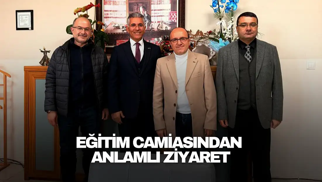 Eğitim Camiasından Anlamlı Ziyaret