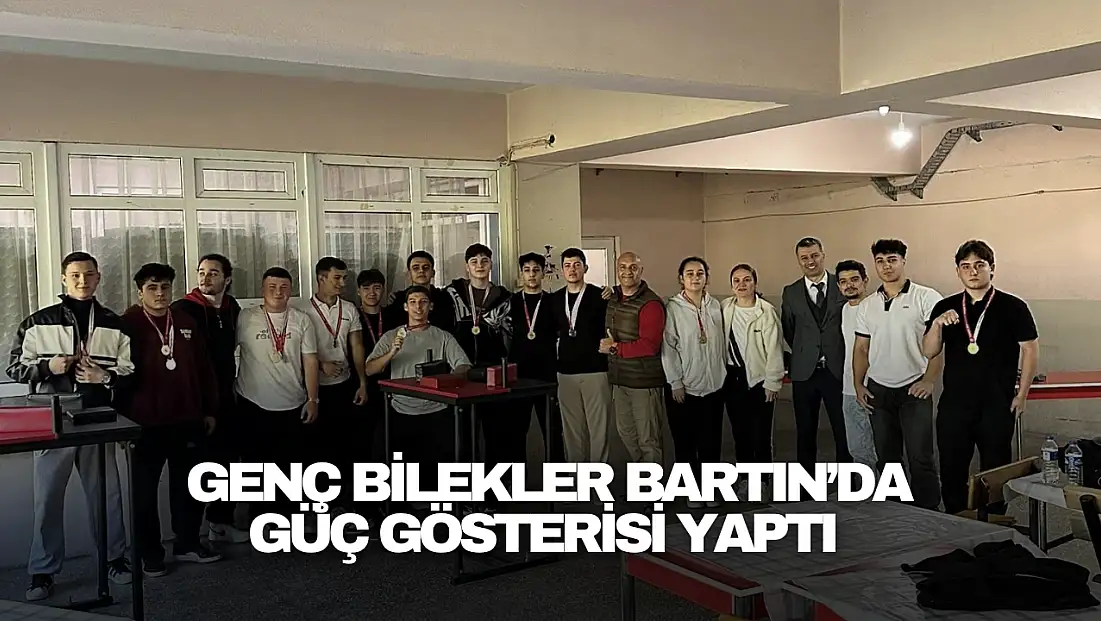 Genç Bilekler Bartın’da Güç Gösterisi Yaptı