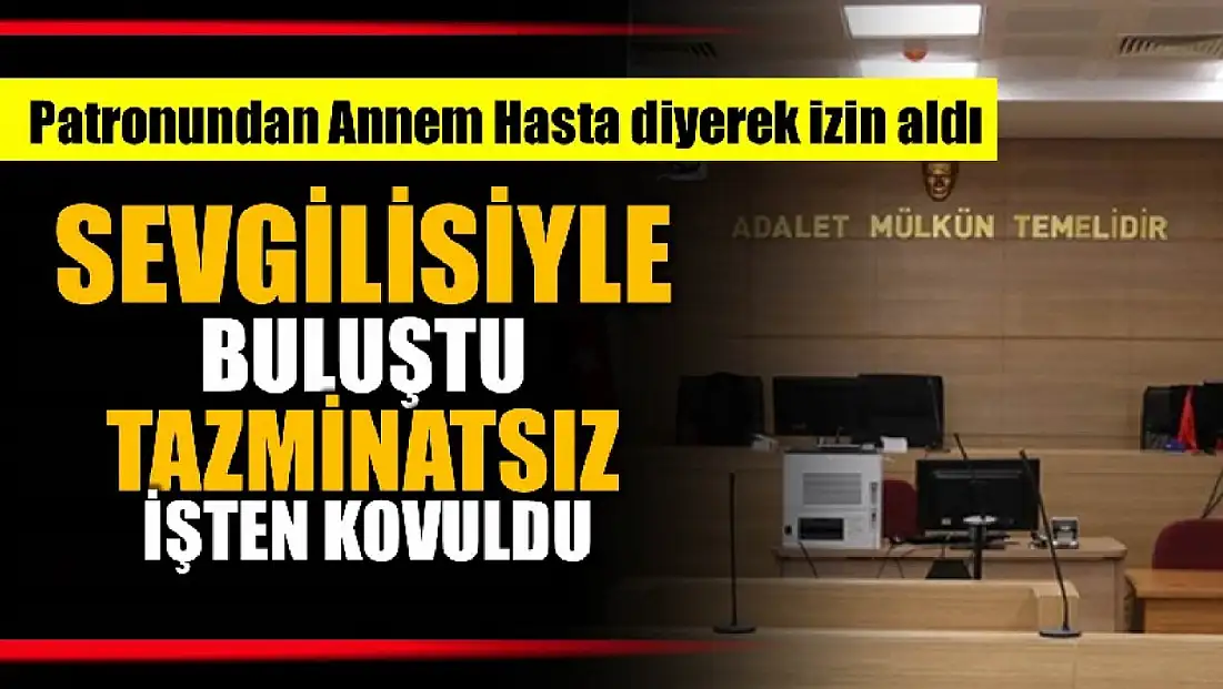 Sevgili yalanı işsiz bıraktı