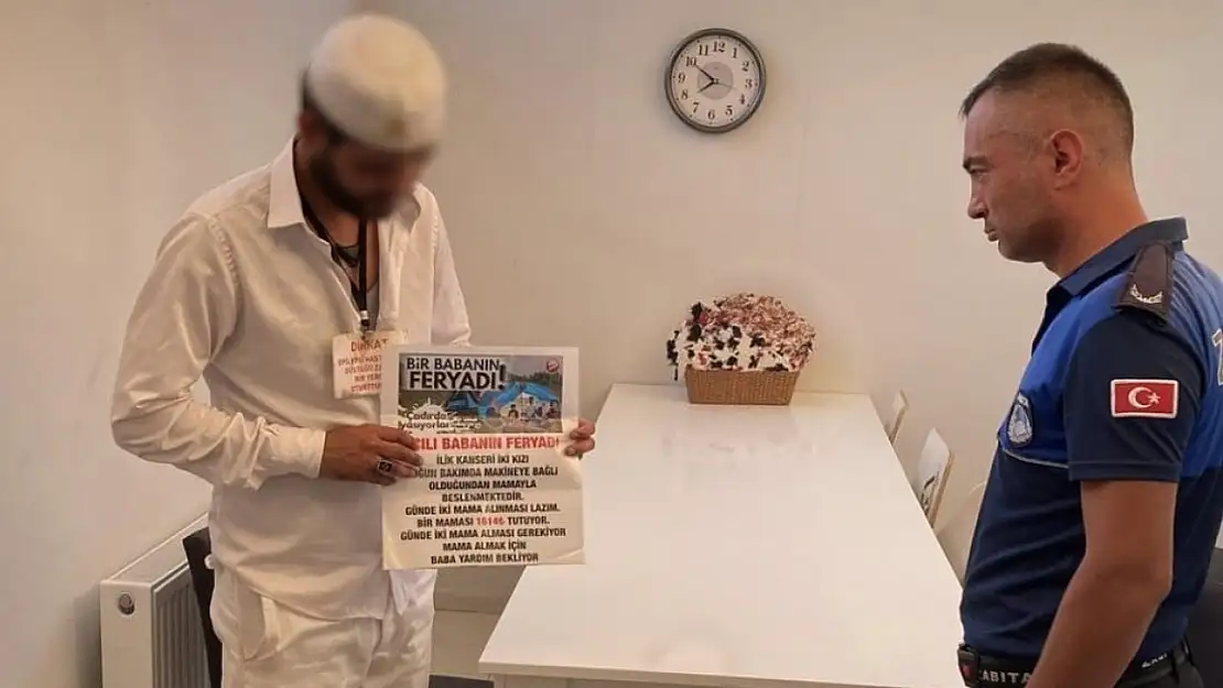 Zabıta ekipleri tarafından yakalandı
