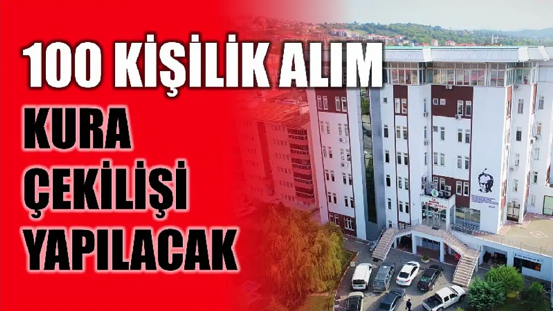 100 işçi için kura çekilecek