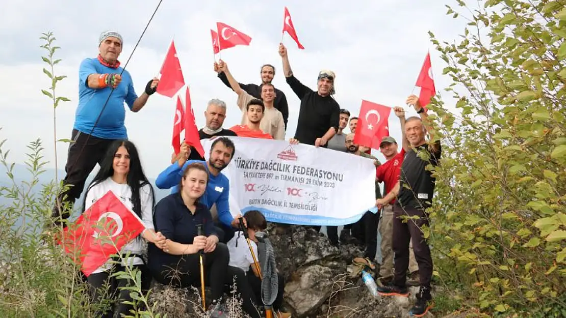 100. Yıla özel zirve tırmanışı