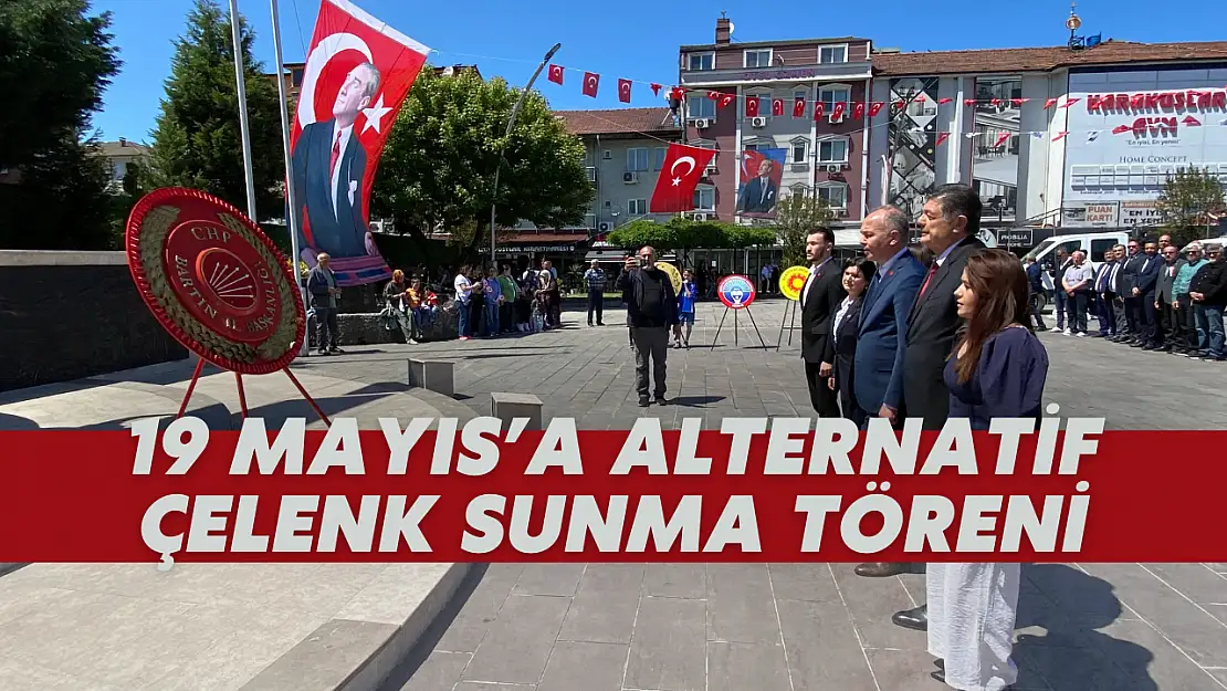 19 Mayıs'a Alternatif Çelenk Sunma Töreni