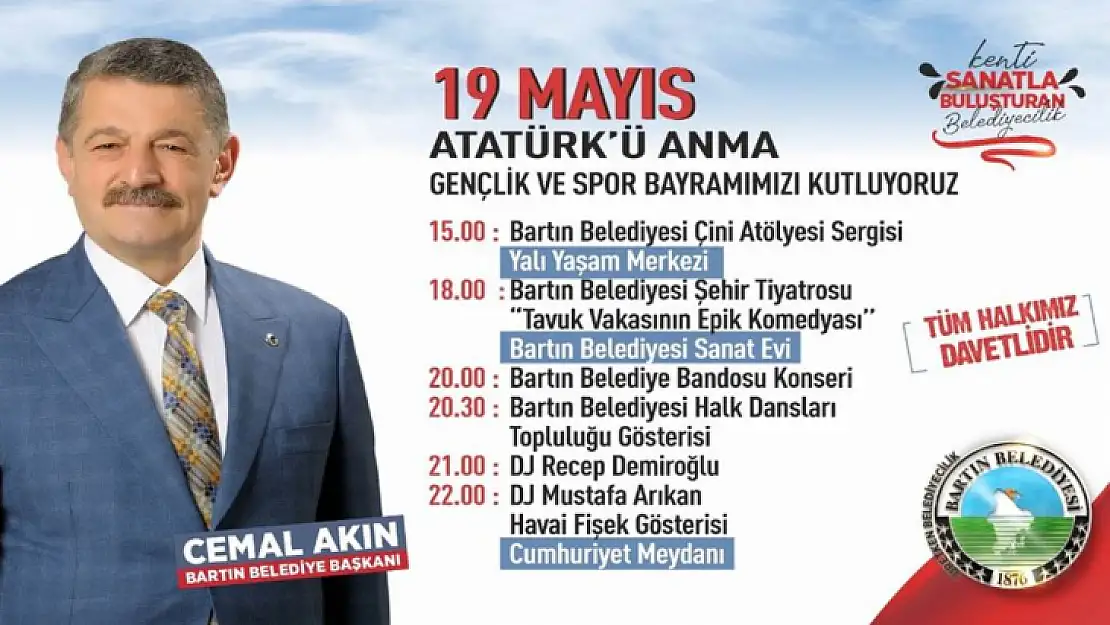 19 Mayıs coşkuyla kutlanacak