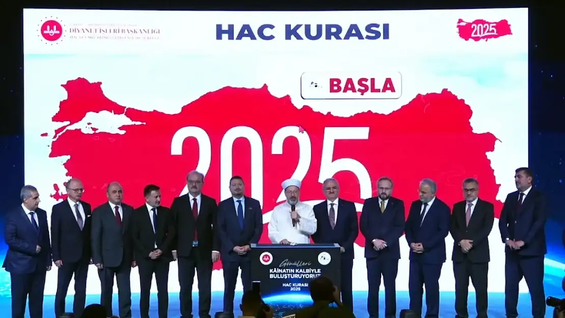 2025 yılı hac kuraları çekildi