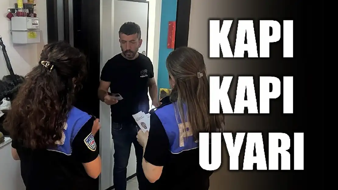 210 hane bilgilendirildi