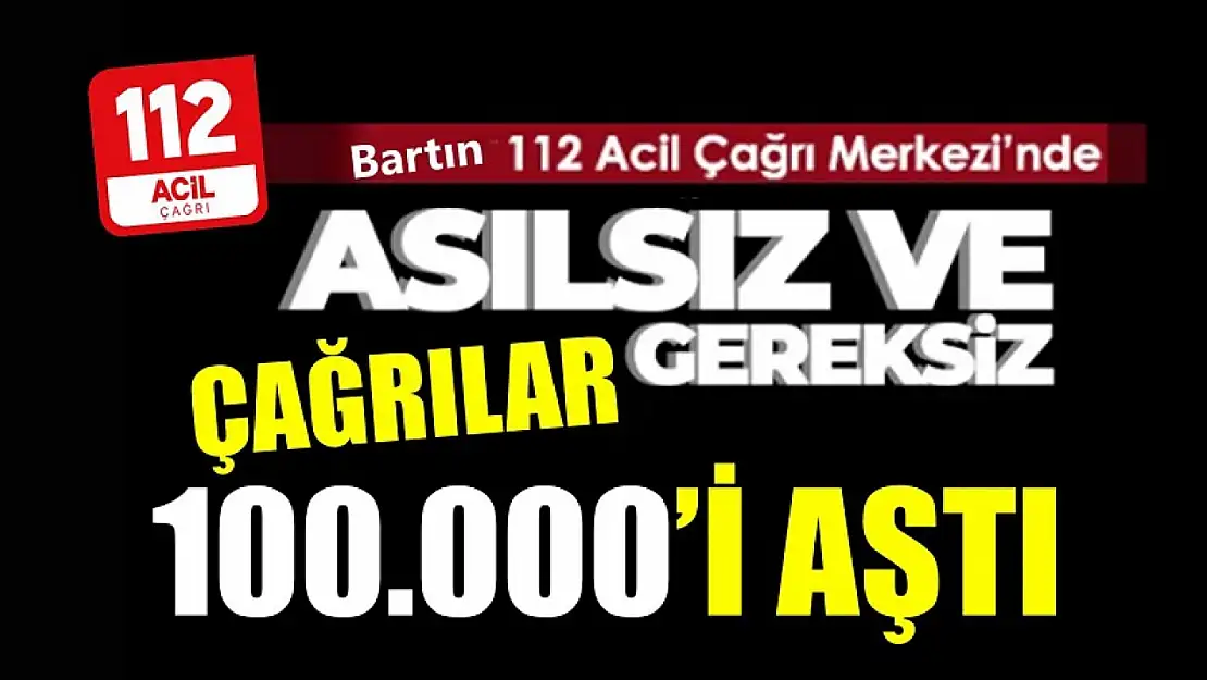 212 bin 337 çağrının yarısı asılsız çıktı