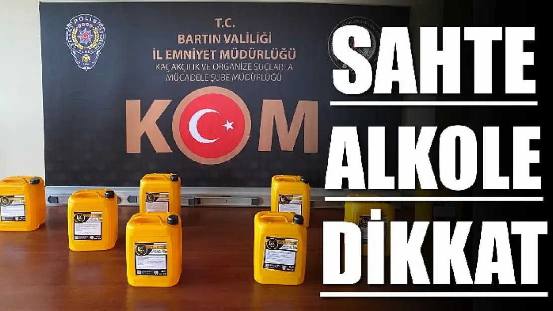 40 litre etil alkol ele geçirildi