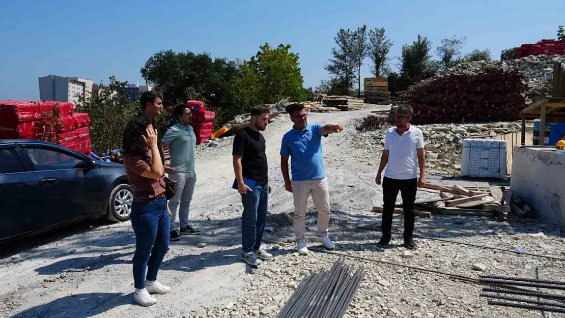 400 kapasiteli Akçakoca yurt binası hızla yükseliyor