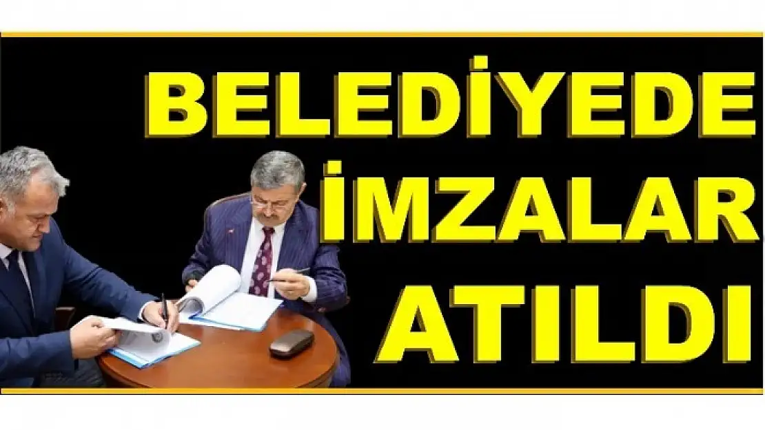 400 PERSONEL İÇİN İMZALAR ATILDI