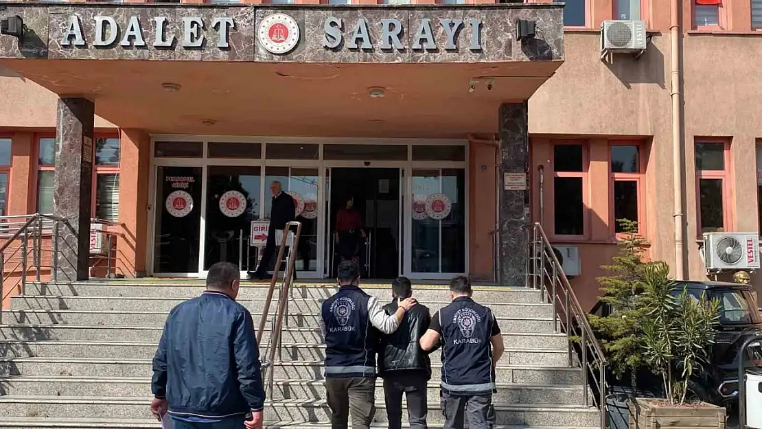 5 yıldır cezaevi firarisi eşinin ikamet adresi yaptırması sonrası polisten kaçamadı