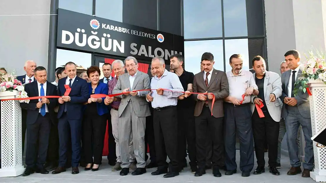 5000 Evler Kanyon Park Düğün Salonunun açılışı yapıldı