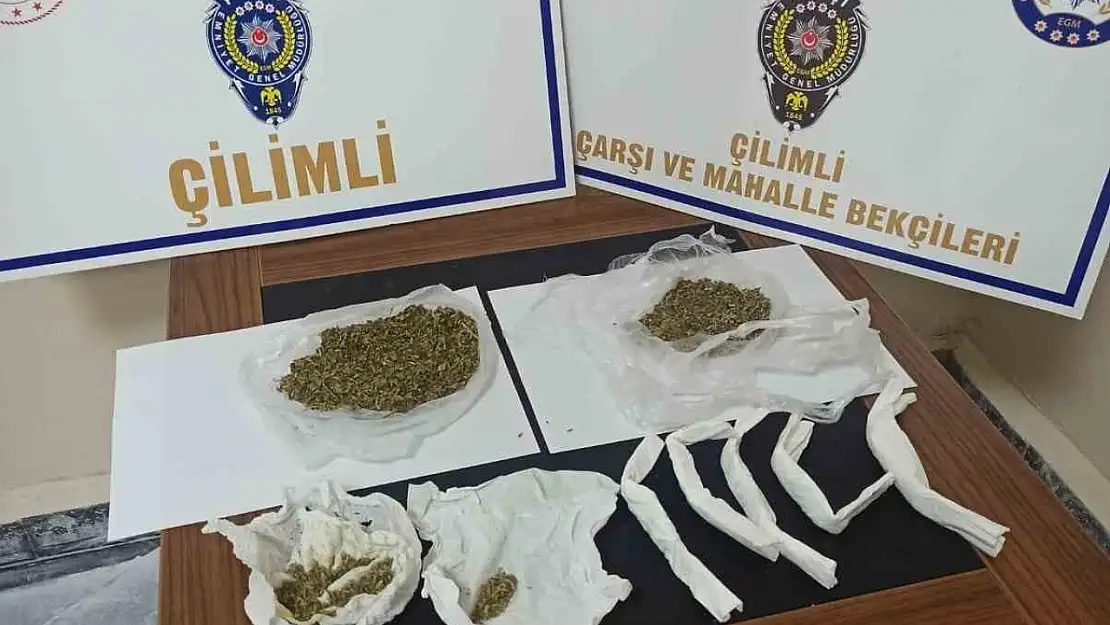 69,99 gram uyuşturucu ele geçirildi