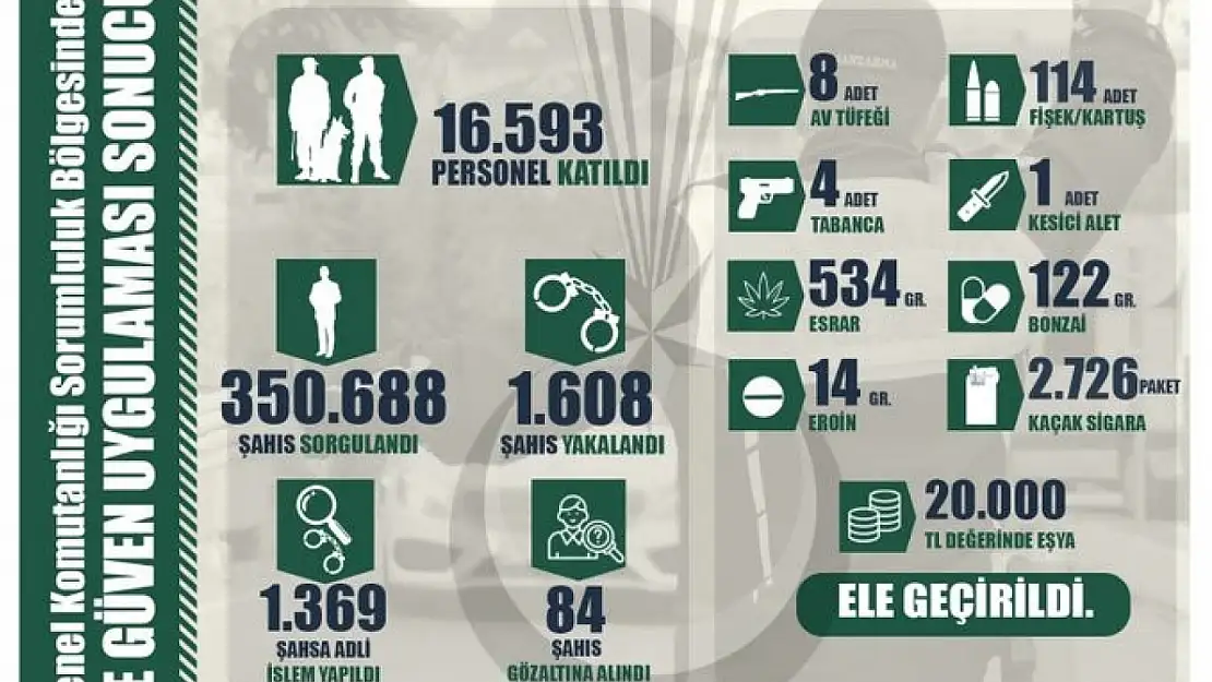 81 ildeki eş zamanlı hırsızlık operasyonlarında bin 608 şahıs yakalandı