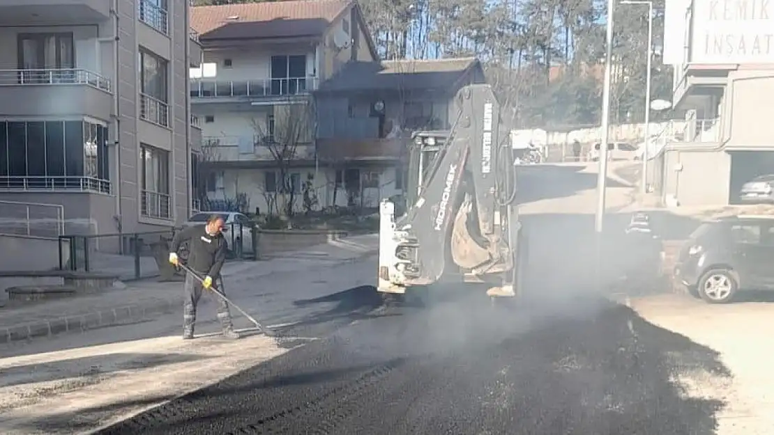94'üncü Sokak'ta yol düzenleme çalışması