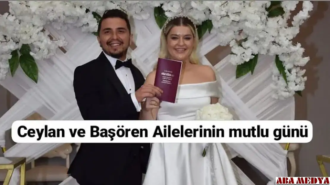 Ceylan ve Başören Ailelerinin mutlu günü.