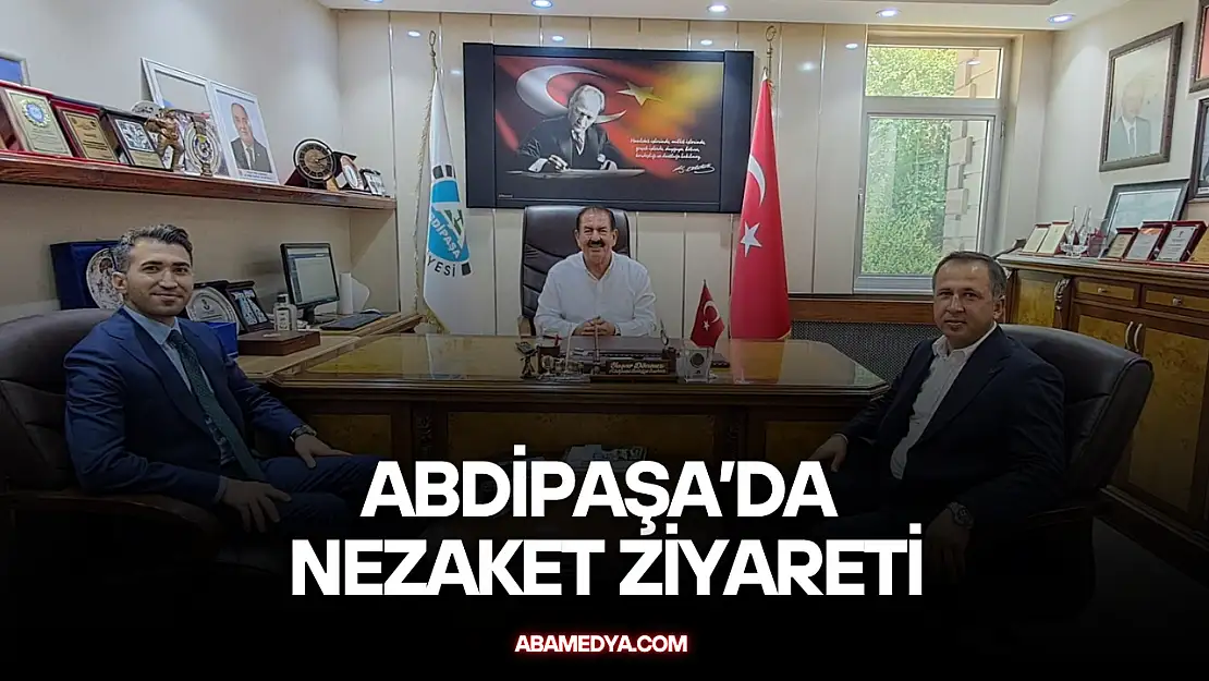 Abdipaşa'da Nezaket Ziyareti