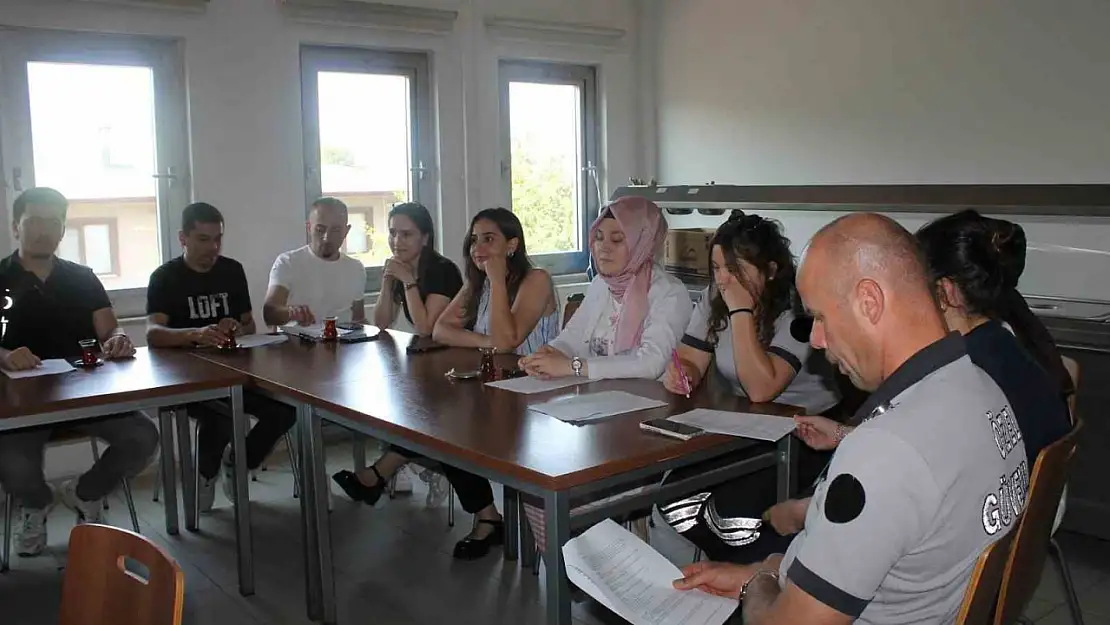 Afet ve acil durumlara hazırlık yaptılar