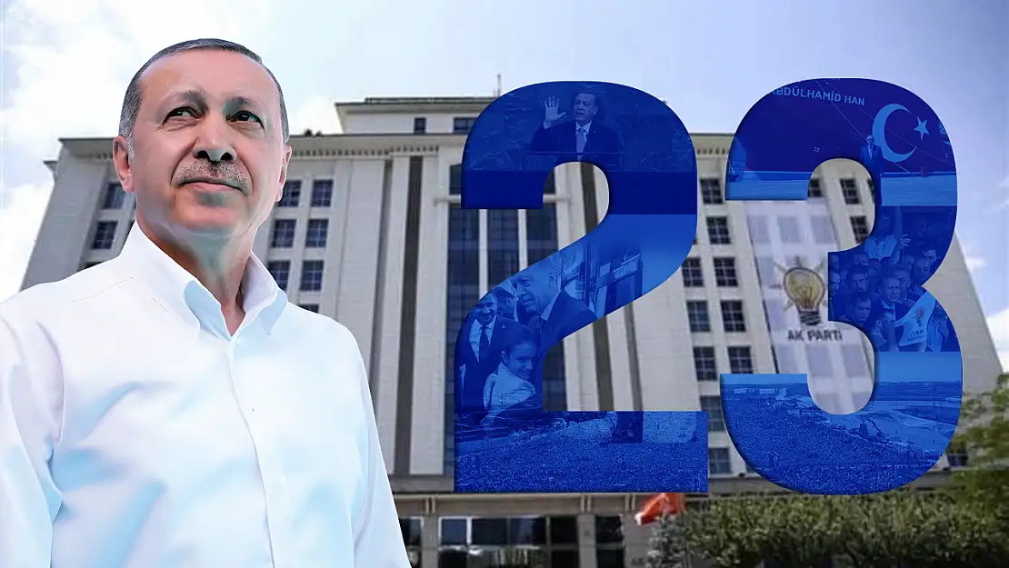 AK Parti'de 23. kuruluş yıl dönümü hazırlığı