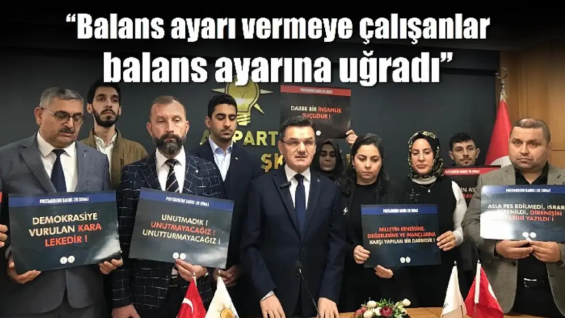 AK Parti'den 28 Şubat darbesine ilişkin açıklama