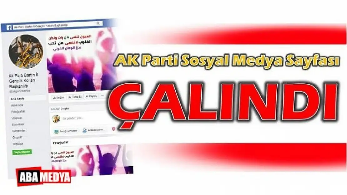 AK PARTİ SOSYAL MEDYA HESABI ÇALINDI - BARTIN