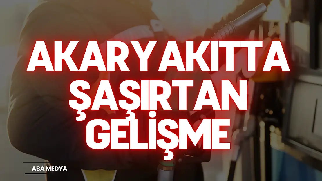 Akaryakıtta Şaşırtan Gelişme
