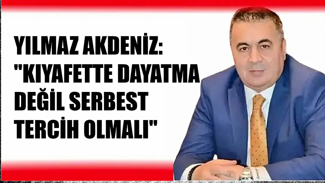 Akdeniz'den açıklama