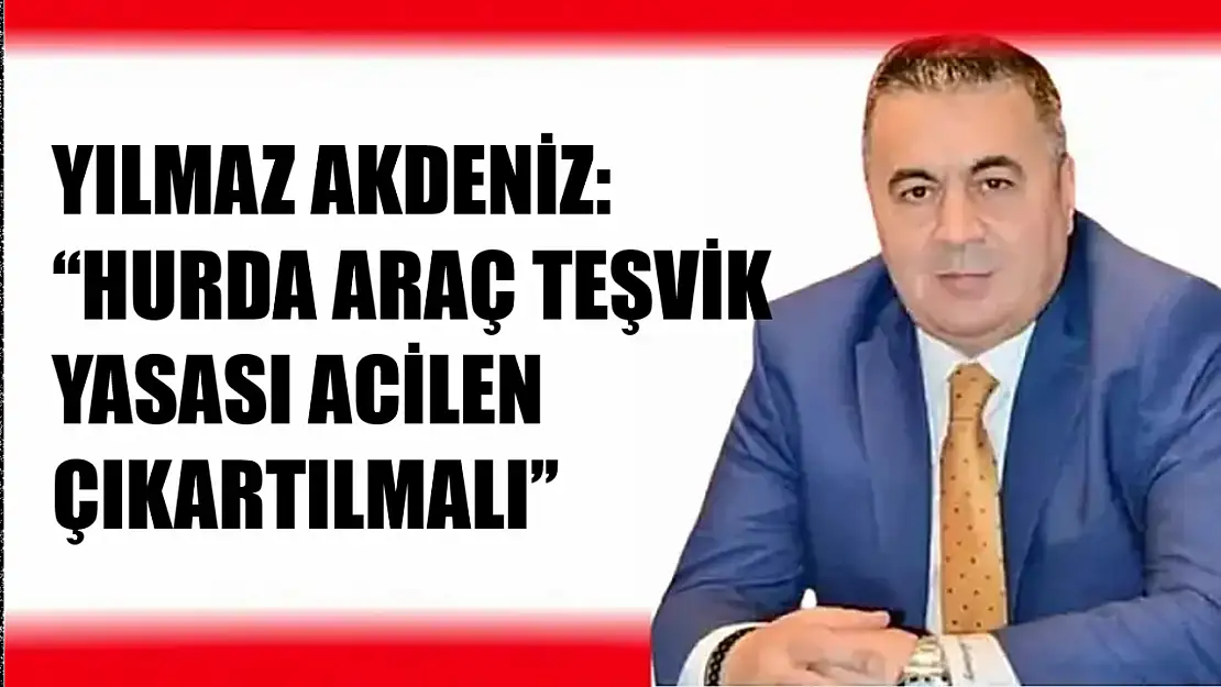 Akdeniz'den açıklama