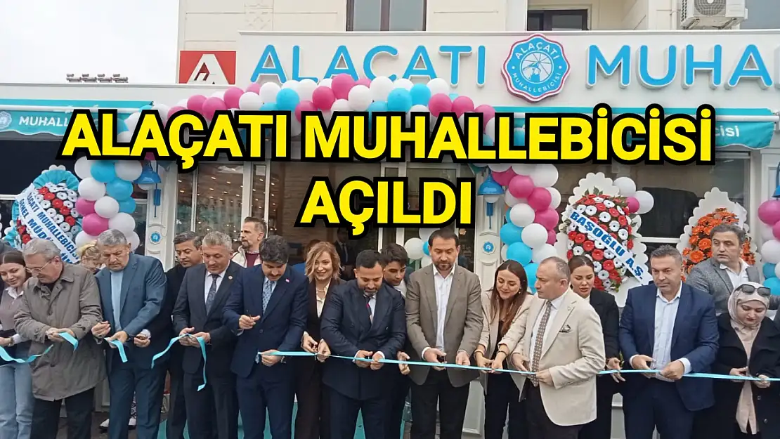 Alaçatı Muhallebicisi Açıldı