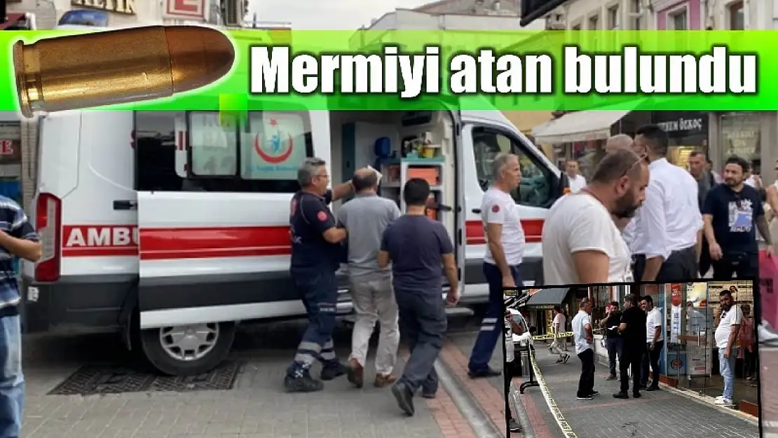 Mermiyi atan bulundu