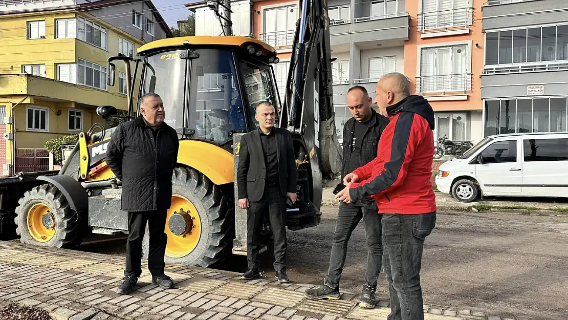 Aladağ'da yollar yenileniyor