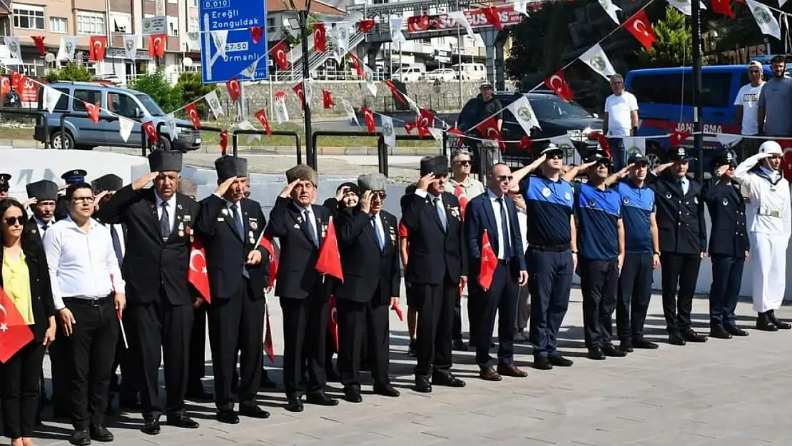 Alaplı'da 30 Ağustos Zafer Bayramı törenle kutlandı