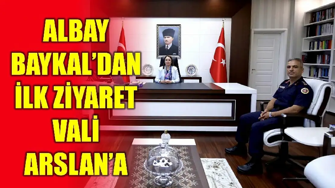 Albay Baykal'dan ilk ziyaret