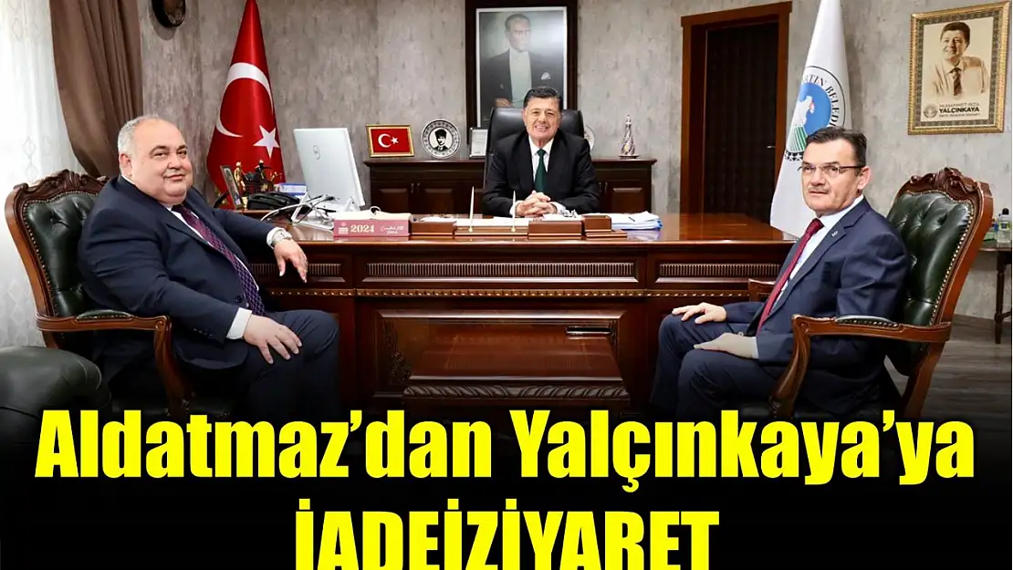 Aldatmaz'dan Yalçınkaya'ya ziyaret