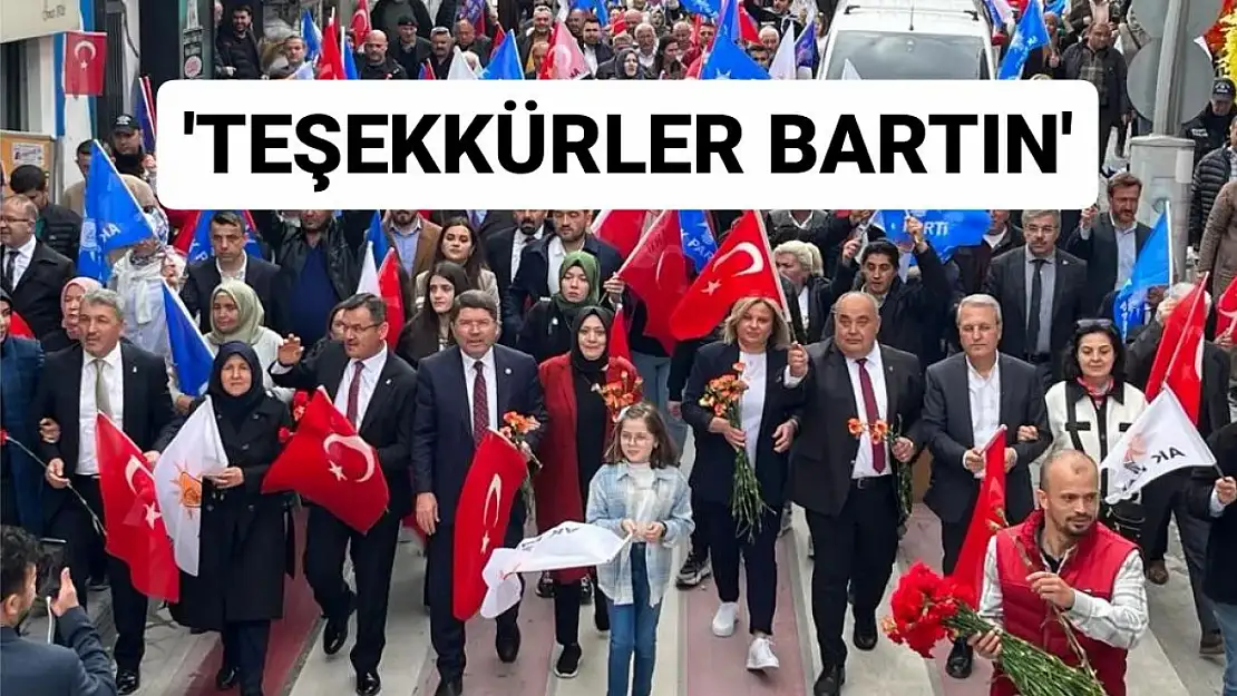 Aldatmaz ve Kalaycı 'Teşekkürler Bartın'