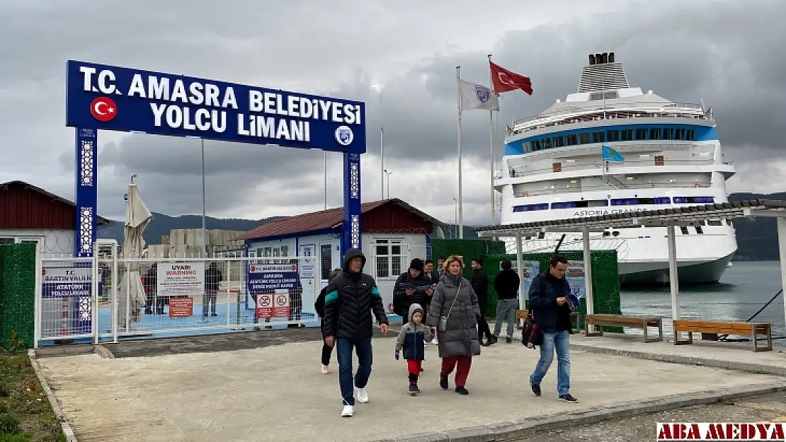 Amasra 9'uncu kez kruvaziyer ağırladı