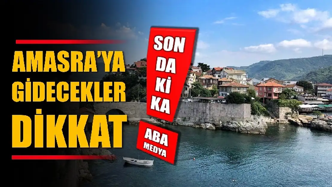 Amasra Belediyesi duyurdu