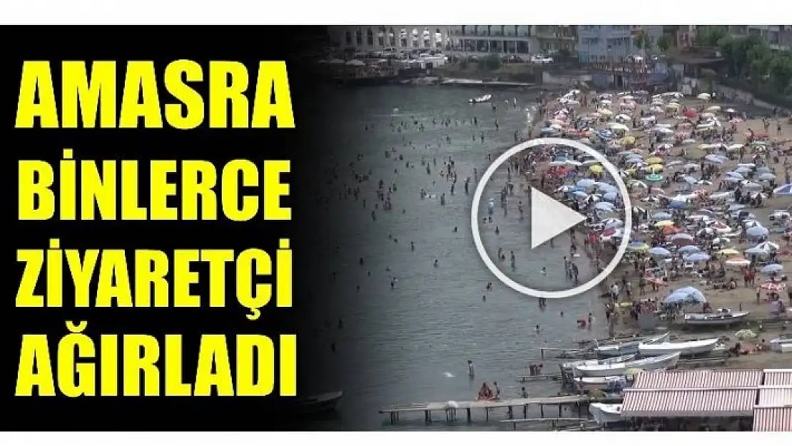 AMASRA BİNLERCE TATİLCİ AĞIRLADI