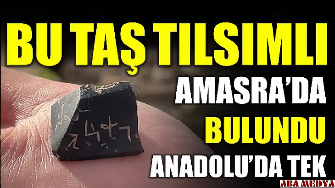 Amasra'da bulundu Anadolu'da tek