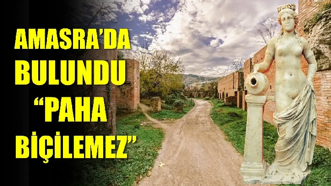 Amasra' da değeri paha biçilemez eser bulundu