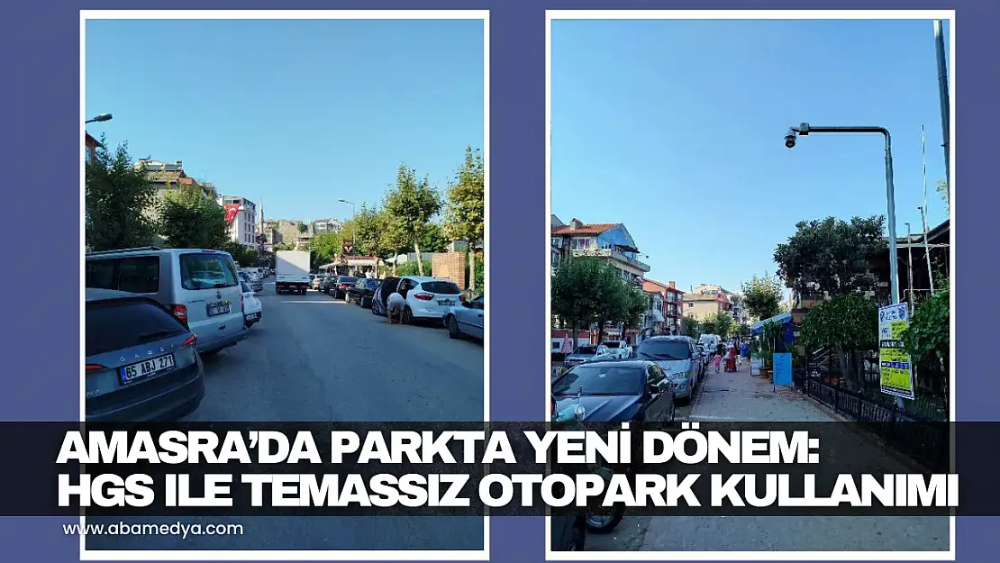 Amasra'da Parkta Yeni Dönem