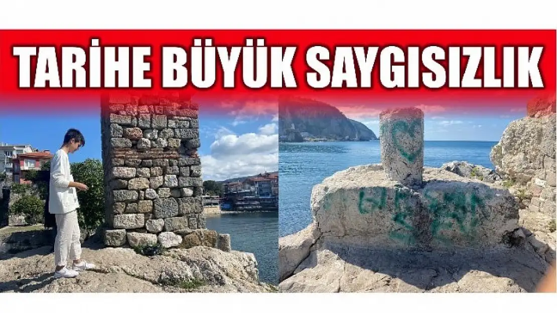 AMASRA'DA ŞOK GÖRÜNTÜ