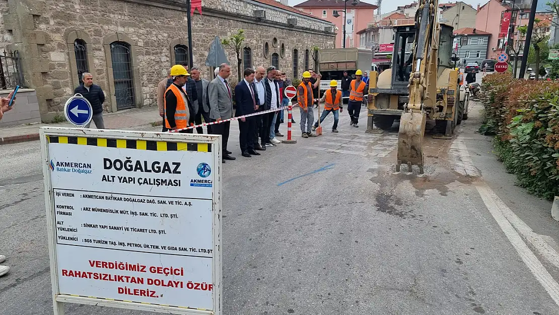 Amasra doğalgaza kavuşuyor