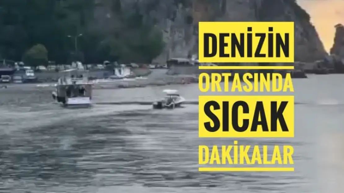 AMASRA KÜÇÜK LİMANDA SICAK DAKİKALAR