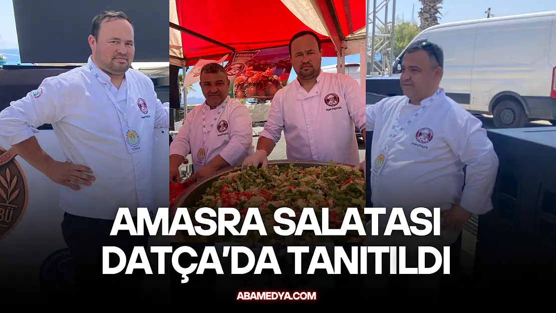 Amasra Salatası Datça'da tanıtıldı