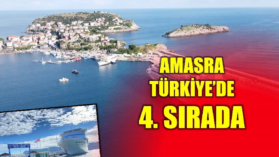 Amasra Türkiye'de 4'üncü sırada